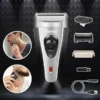 Rechargeable Men's USB Electric Shaver Trimmer Razor for Hair and Beard Grooming