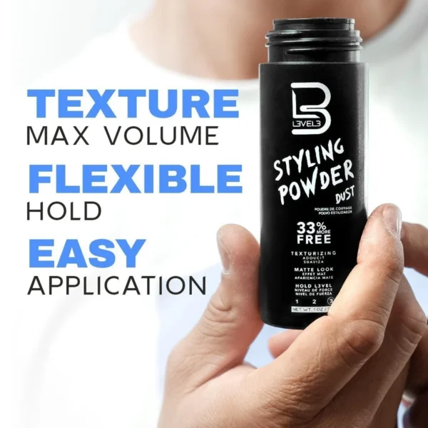 30g Men's Styling Powder Hair Care Styling Powder Natural and Refreshing