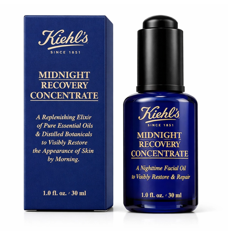 Kiehl’s Midnight Recovery Concentrate Facial Oil (30ml)