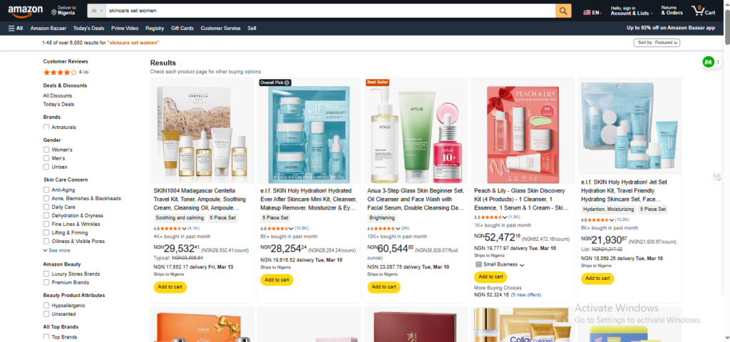 organic skincare products new york